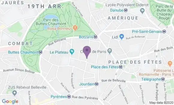 Localisation Moreau Nicolas