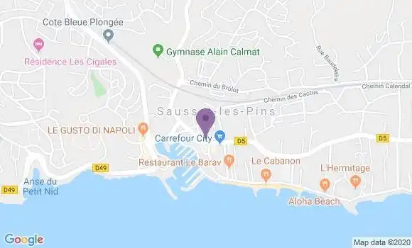Localisation Suzanne Catherine