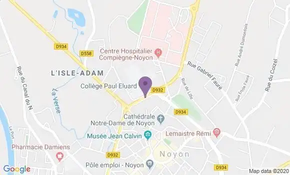 Localisation Vercoutere Corinne