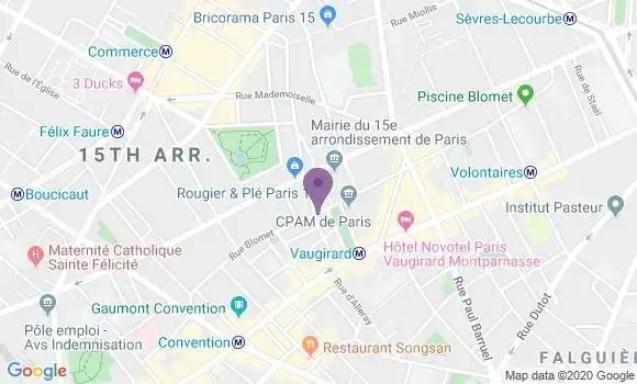 Localisation Dupre Bernard