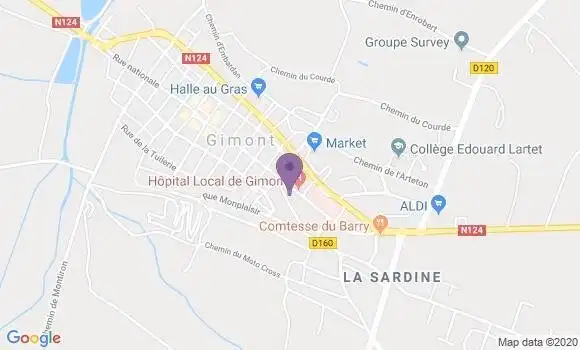 Localisation Villeneuve Franck