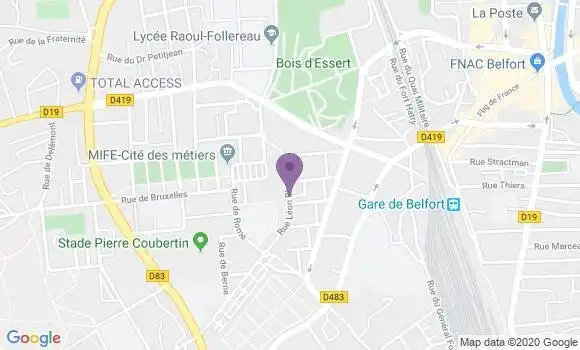 Localisation Parisot Georges