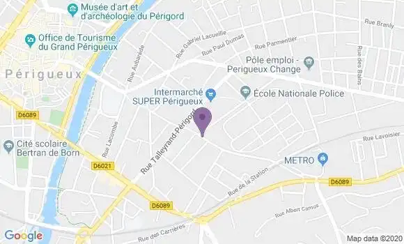 Localisation Corgnac Lydie