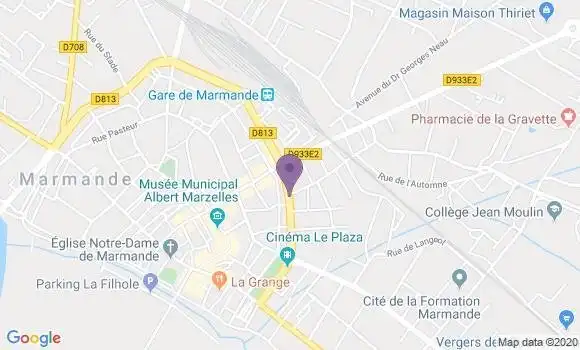 Localisation Lagroye Marie