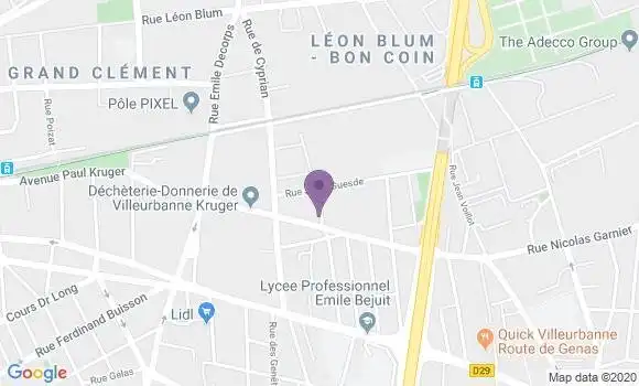 Localisation Cezard Edmond