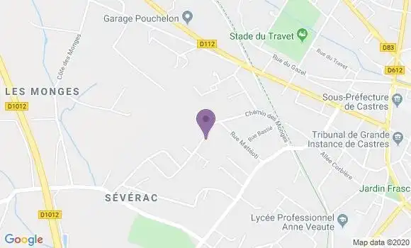 Localisation Souliet Georges