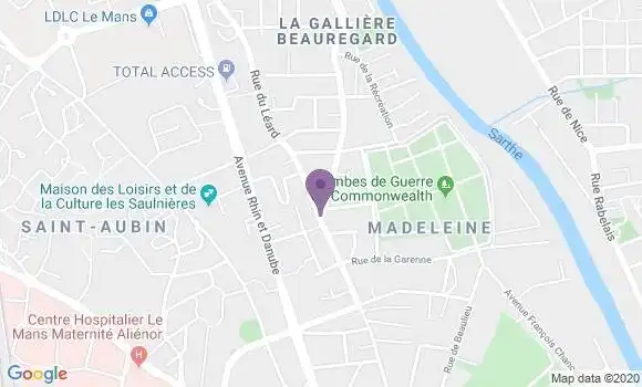 Localisation Laze Muriel