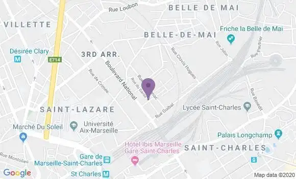 Localisation Sabas Muriel