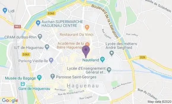 Localisation Warter Christian