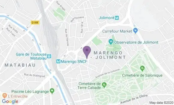 Localisation Pradal Maurice