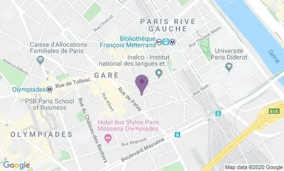 Localisation Thienot Sylvie