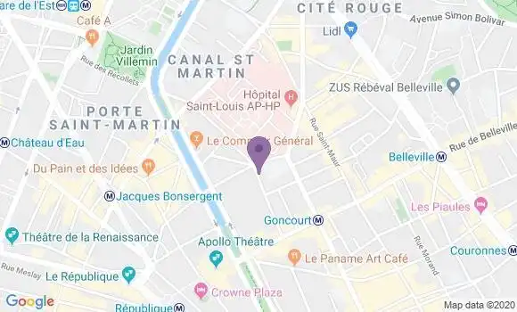 Localisation Korady Rudolphe
