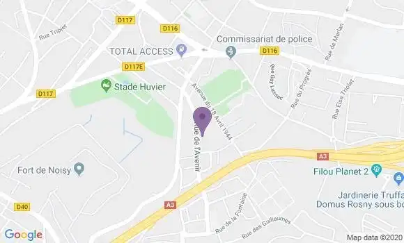Localisation Mellenthin Serge