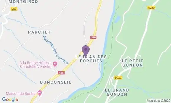 Localisation Bourson Franck