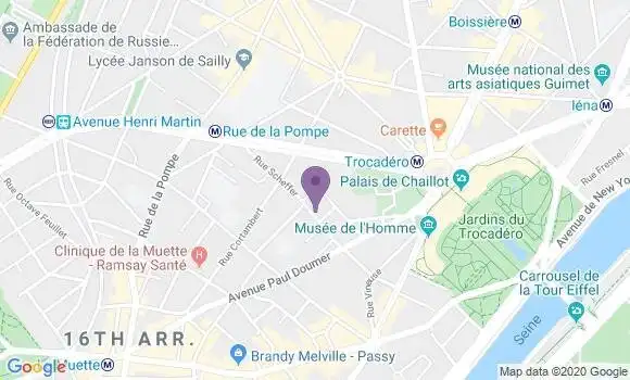 Localisation Berthet Robert