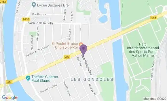 Localisation Sallet Pascal