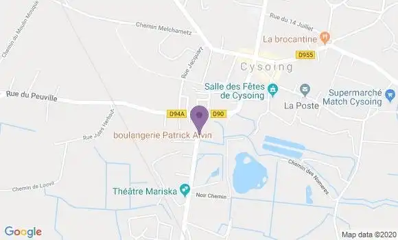 Localisation Stopin Jean Bernard