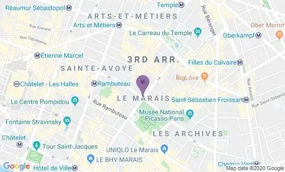 Localisation Begat Thierry
