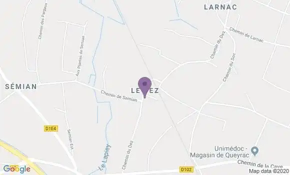 Localisation Degrendel Marie Neige