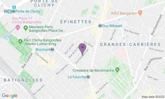 Localisation Fride Cécile