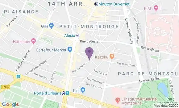 Localisation Sicard Le Meur Martine