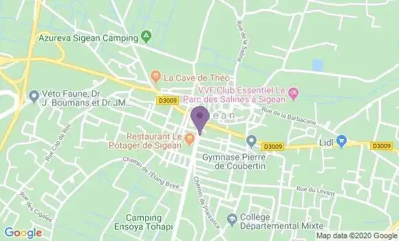 Localisation Sivade Didier