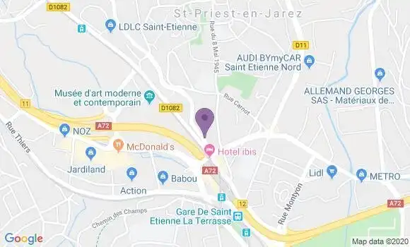 Localisation Chambon Eric