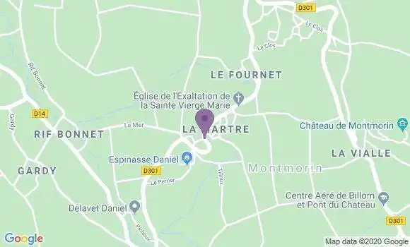 Localisation Deboaisne Diane