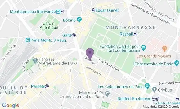 Localisation Huerre Bruno