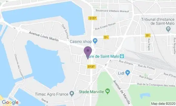 Localisation Fievet Sophie