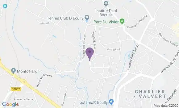 Localisation Dransard Fabienne