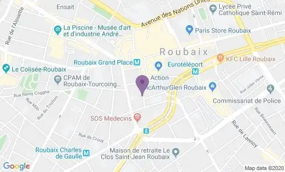 Localisation Jorissen Bruno