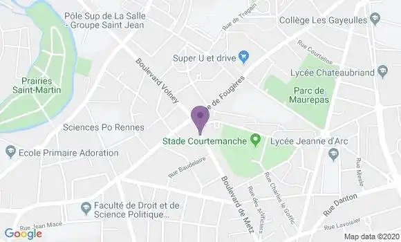 Localisation Galais Gildas