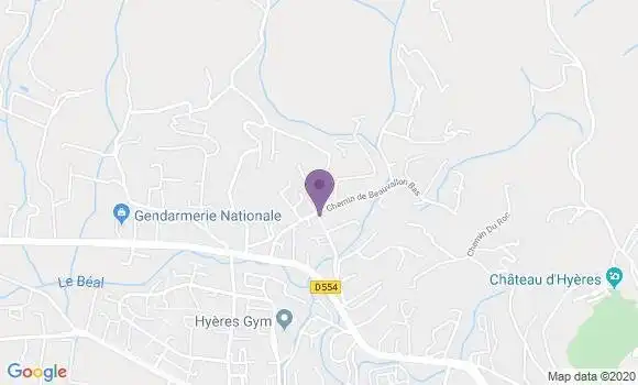 Localisation Chassagne James
