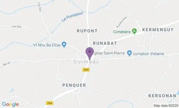 Localisation Le Scour Alain