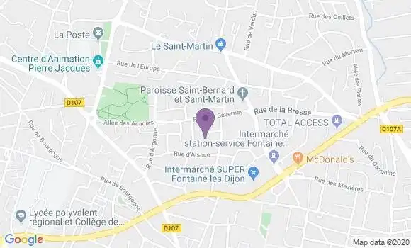 Localisation Gauthier Yves