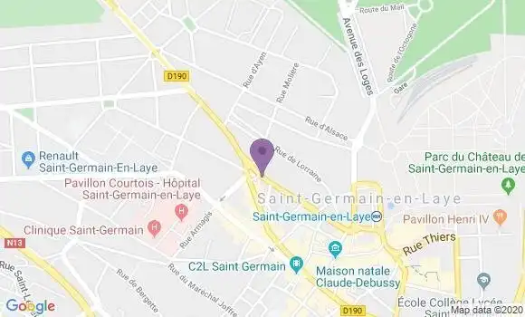 Localisation Albrand Guillaume