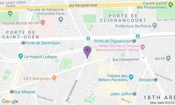 Localisation Regnier Kagan Nathalie