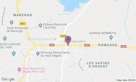 Localisation Poux François