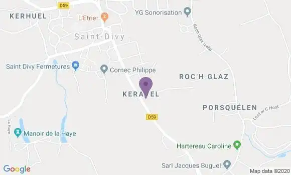 Localisation Garrigues Kerhascoet Laurence