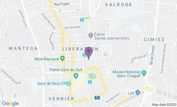 Localisation Gilli Vincent