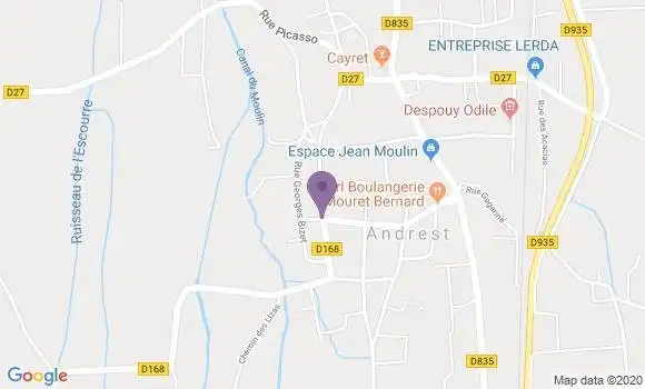 Localisation Garlat Jean