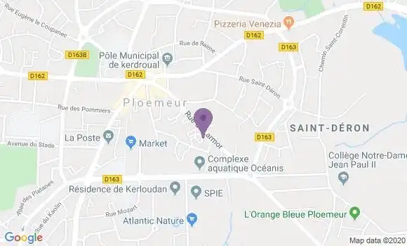 Localisation Le Brigant Yvon