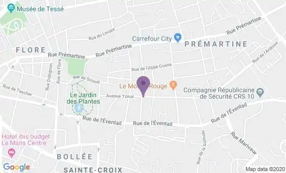 Localisation Paumier Fabienne
