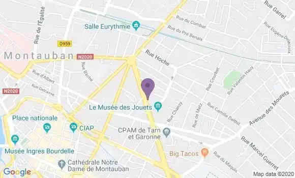 Localisation Cumin Joëlle