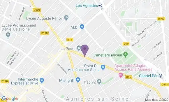 Localisation Brunclair Patricia