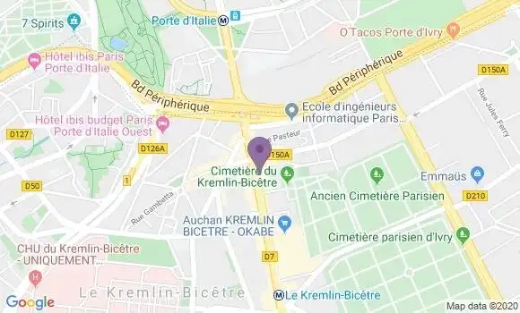 Localisation Bruneau Bruno