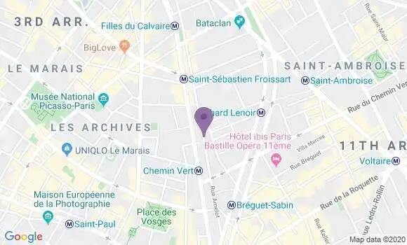 Localisation Lauvergeat Catherine