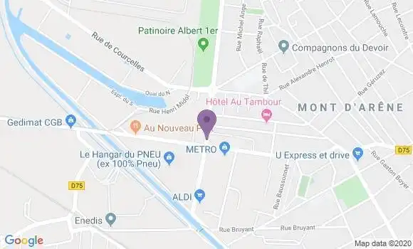 Localisation Thomas Jean Philippe