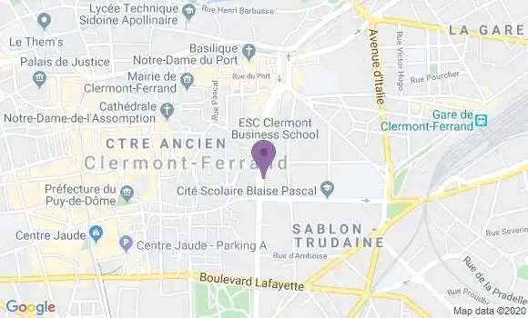 Localisation Foury Anne